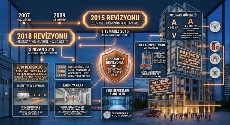 2018 Yangın Yönetmeliği Güncellemeleri