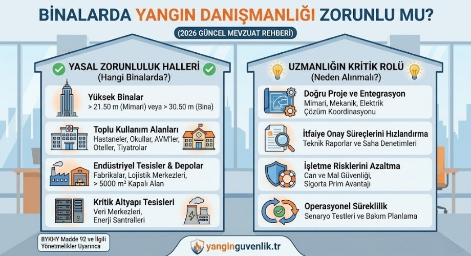 Binalarda Yangın Danışmanlığı Zorunlu mu? Yasal Mevzuatlar