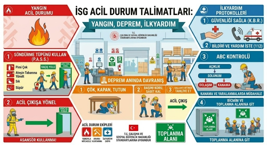 İSG Ramak Kala ve Kaza Bildirim Talimatı