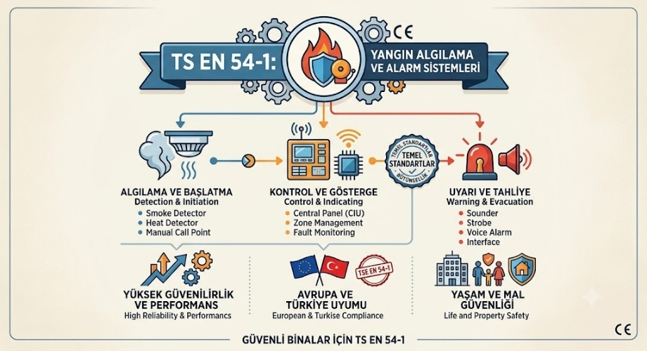 TS EN 54-1  Standardı