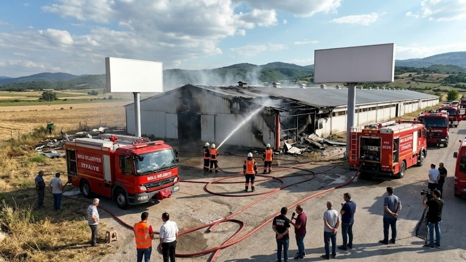 Hangi Piliç Firmasının Kümeslerinde Yangın Çıktı