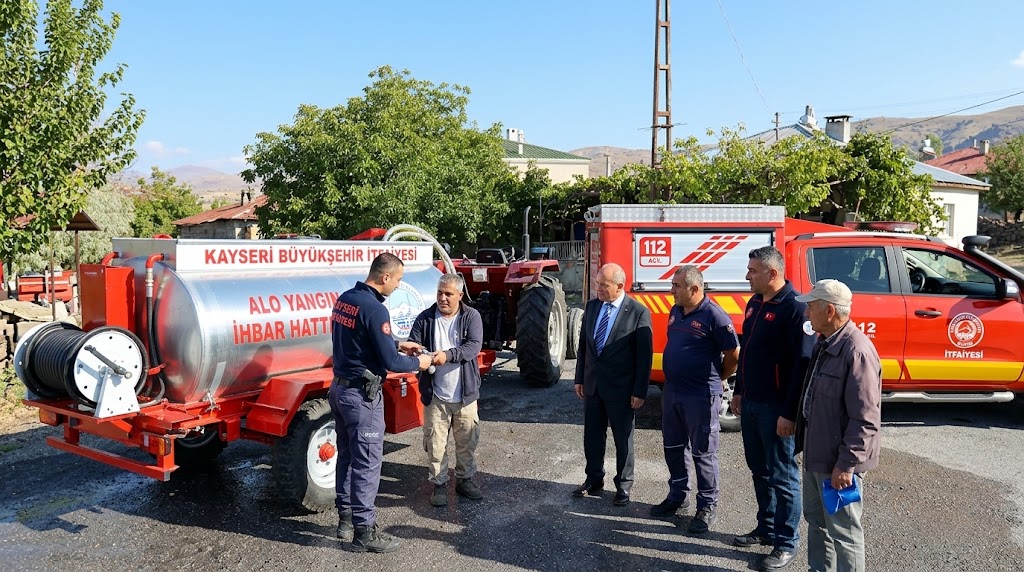 Kayseri’de Kırsal Yangınlara Pratik Çözüm