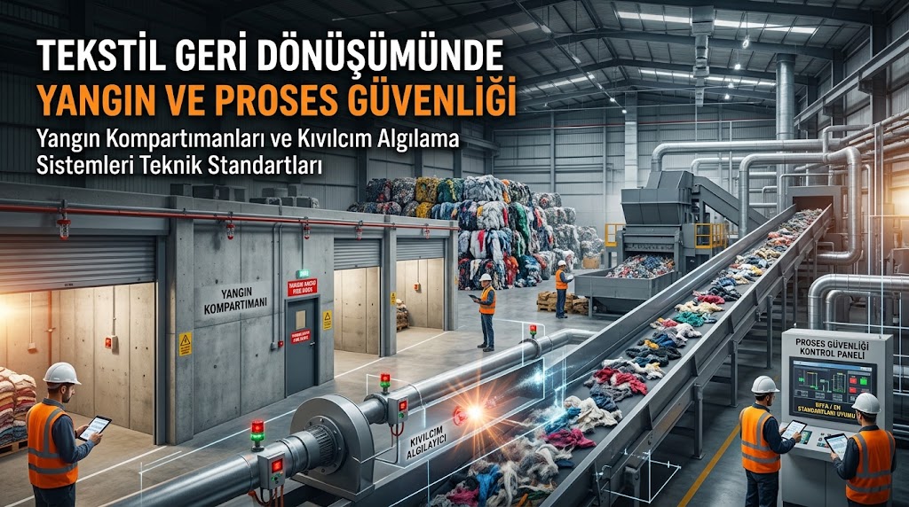 Tekstil ve Geri Dönüşüm Tesislerinde Yangın Güvenliği