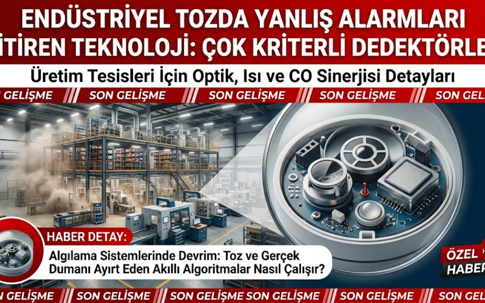 Endüstriyel Tozlu Ortamlarda Yanlış Alarm Yönetimi ve Algılama Dinamikleri