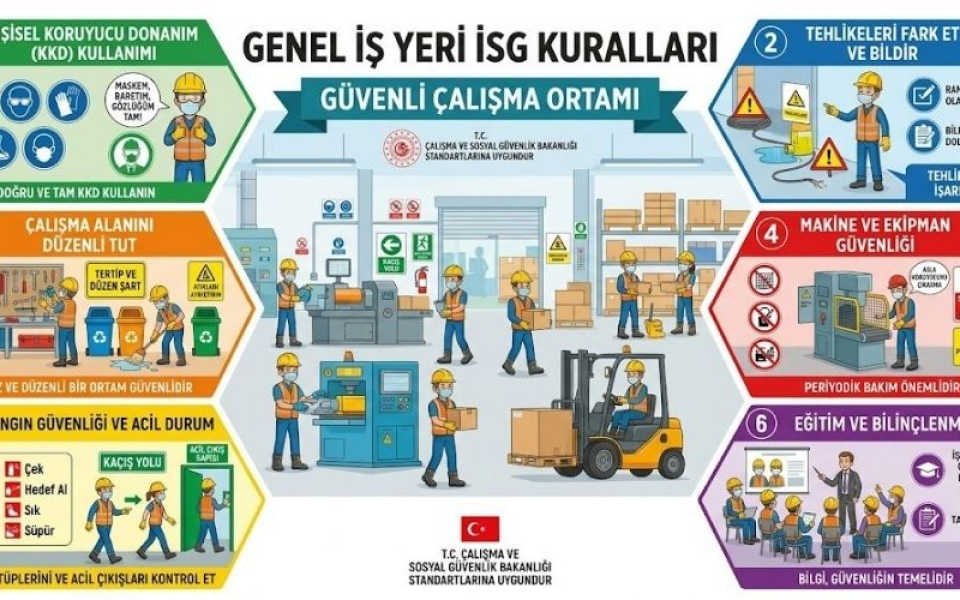 Genel İş Yeri İSG Kuralları