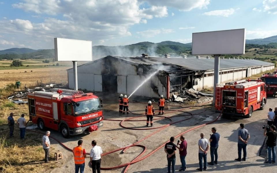 Hangi Piliç Firmasının Kümeslerinde Yangın Çıktı