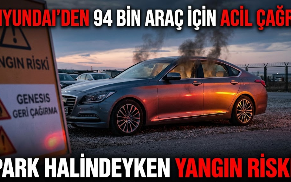 Hyundai’den 95 Bin Lüks Sedan İçin Kritik Güvenlik Bülteni