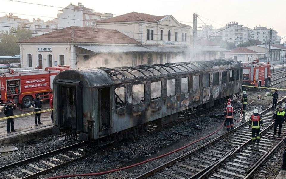 İzmir Alsancak'ta Patlama
