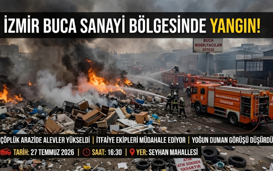 İzmir Buca Sanayi Bölgesindeki Yangın da Son Durum Nedir ?
