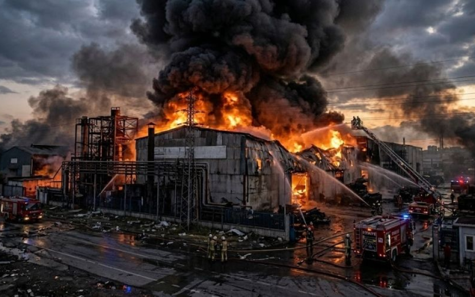 Organize Sanayi Bölgelerinde (OSB) Yangın Risk Yönetimi: Gaziantep Tekstil ve Tekirdağ Kimya Fabrikası Patlamaları