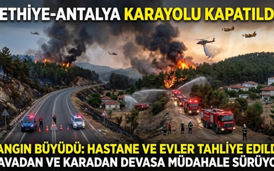 SEYDİKEMER YANGIN SON DAKİKA | Muğla Seydikemer Yangını Kontrol Altına Alındı mı, Söndürüldü mü?