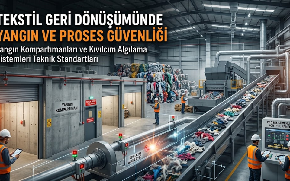 Tekstil ve Geri Dönüşüm Tesislerinde Yangın Güvenliği
