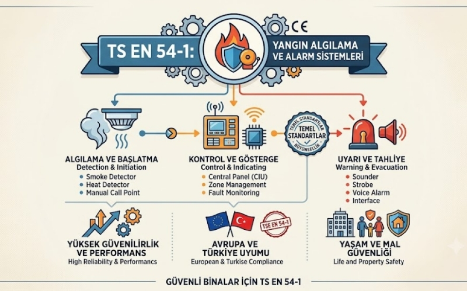 TS EN 54-1  Standardı