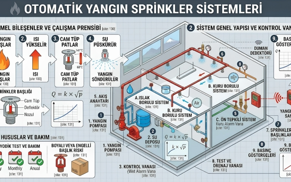 Yangın Sprinkler Sistemleri